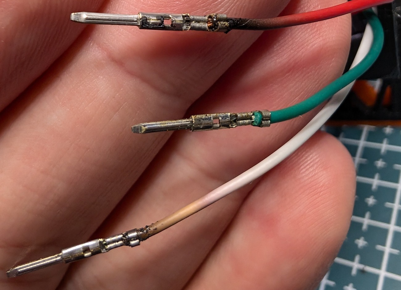 burned wires