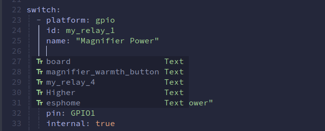 Broken ESPHome autocompletion in Neovim